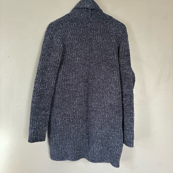 BAREFOOT DREAMS Blue CozyChic Cabin Cable Knit Cardigan Women’s Size XS - Picture 8 of 8